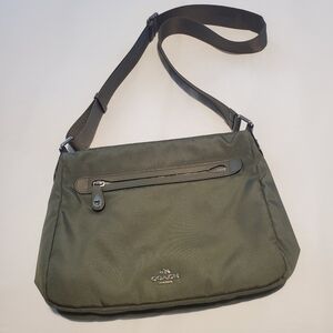 Coach nylon crossbody bag